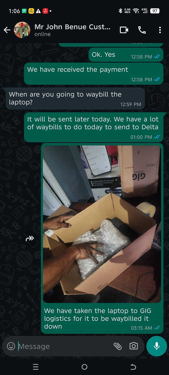 Customer testimonial screenshot 3